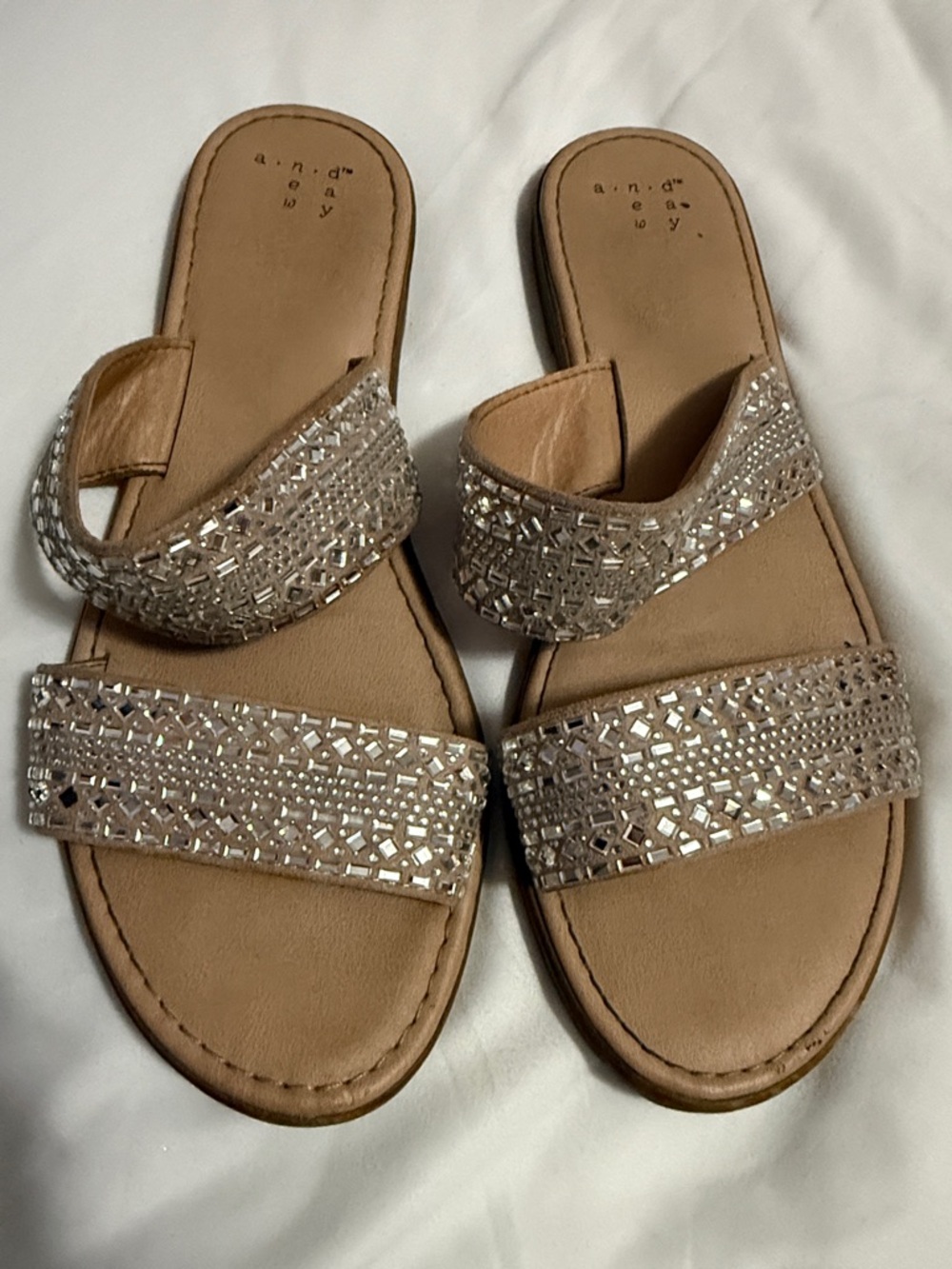 Target A New Day Crystal Sandals